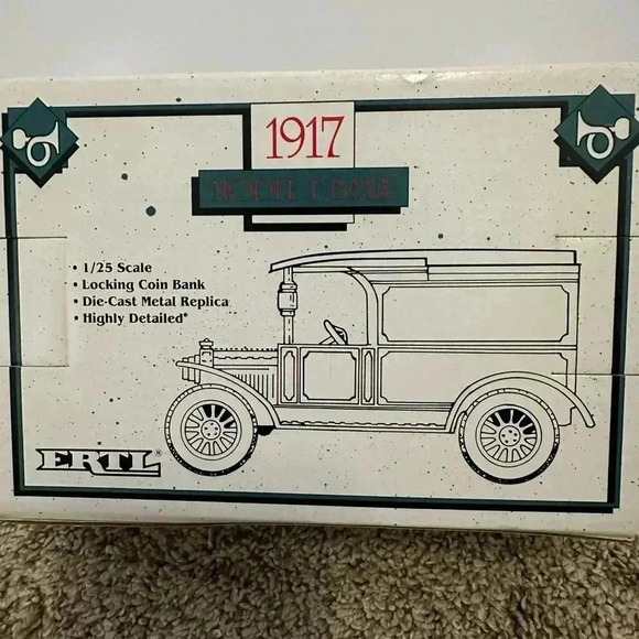 1917 Coors Malted Milk Die-Cast Metal Coin Bank 1:25 Scale Model T NEW - Picture 6 of 6